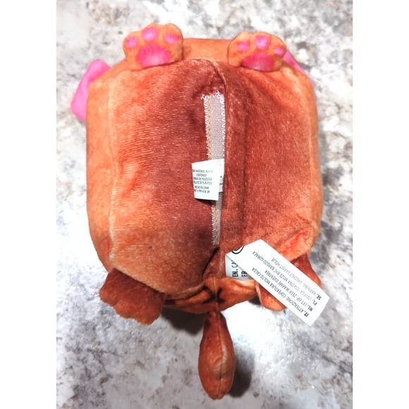 Cookeez Makery Bread Roll Dog Plush Stuffed Toy / Barky Bun / Scented / Works - Picture 3 of 4